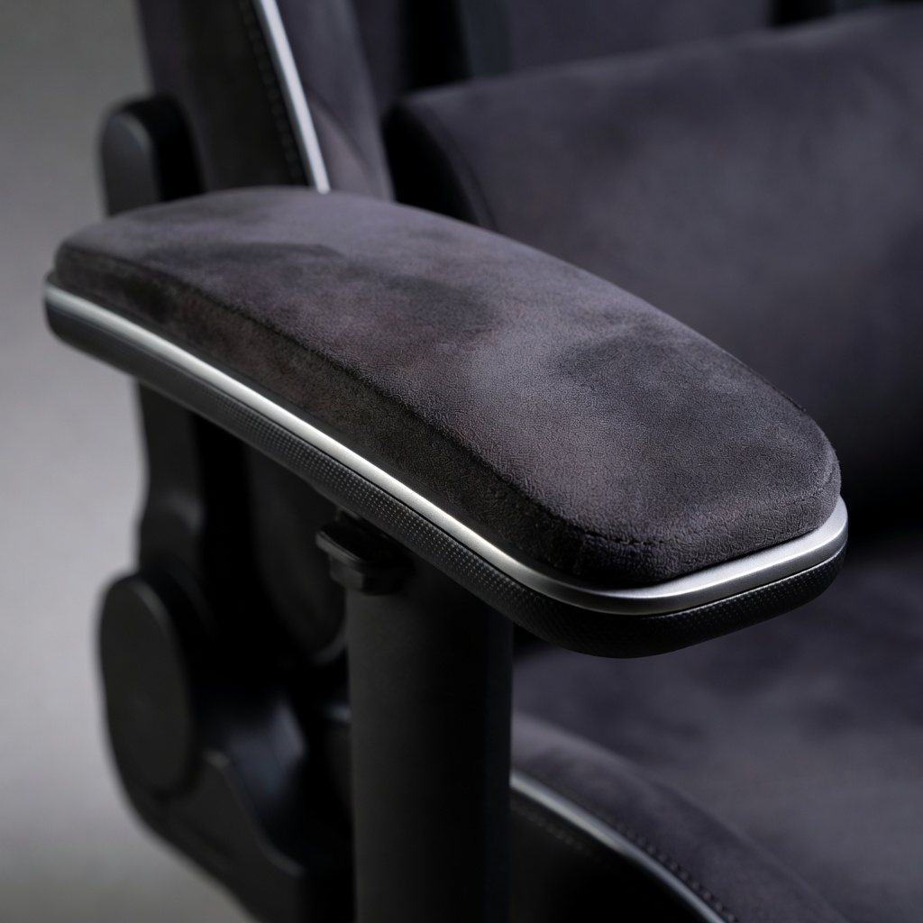 Vexobraplorvi Pro X1 close up armrest detail