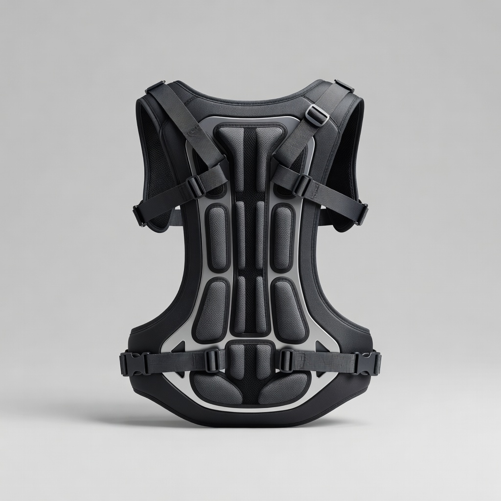 Vexobraplorvi Pro X1 rear back support view